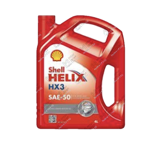 شل احمر تقيل احادي 3000 كم 4 لتر SAE50 API SL/CF