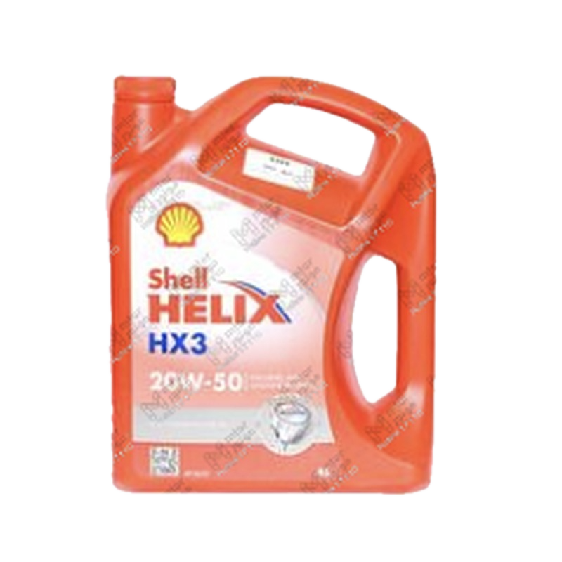 [HY-AMC-160-0611-OIL-0121] شل احمر خفيف متعدد 3000 كم 4 لتر 20W50 HX3 API SL/CF
