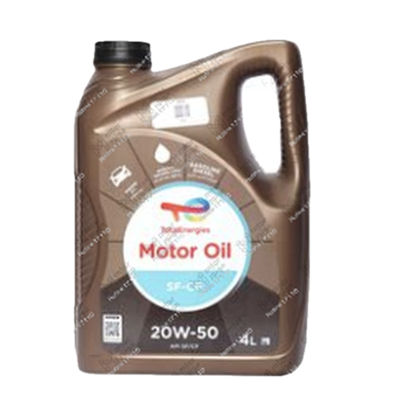 [HY-AMC-160-0611-OIL-0147] توتال موتور اويل  4 لتر  3000 كم  20W50 API SF/CF MOTOR OIL