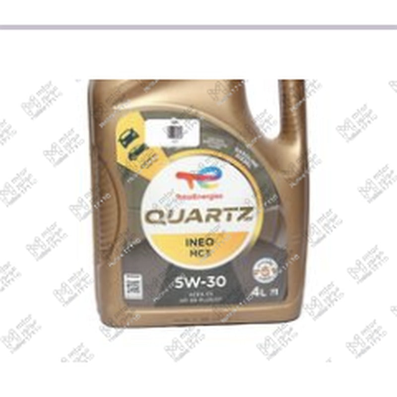 توتال كوارتز 4 لتر 10000 كم 5W30 INEO MC3 API SN PLUS /CF