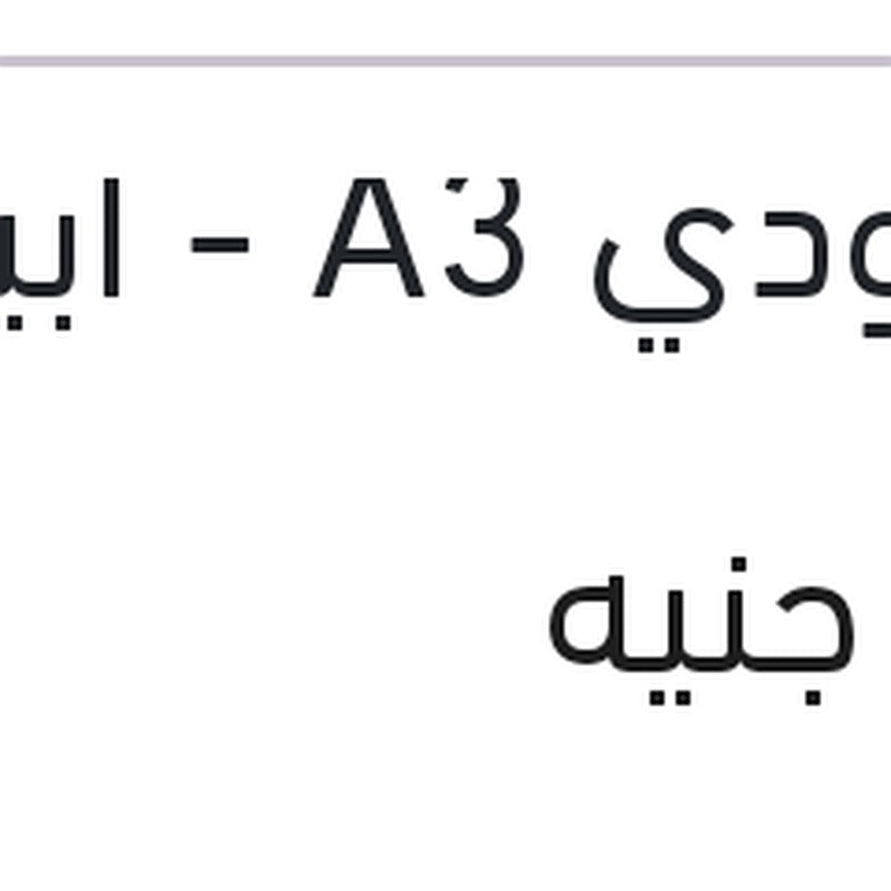 مساحه خلفي مقاس 13 اودي A3 - ابيزا 2010