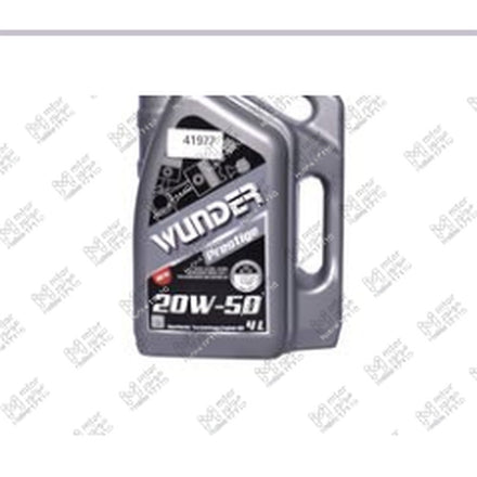 
وندر زيت موتور بريستيج 4 لتر 5000 كم 20W50 SPI SL/CF