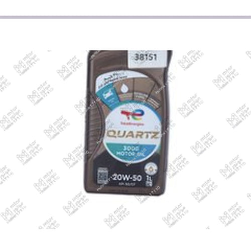 توتال كوارتز موتور اويل 1 لتر 3000 20W50 API SG - هيونداي إلنترا XD