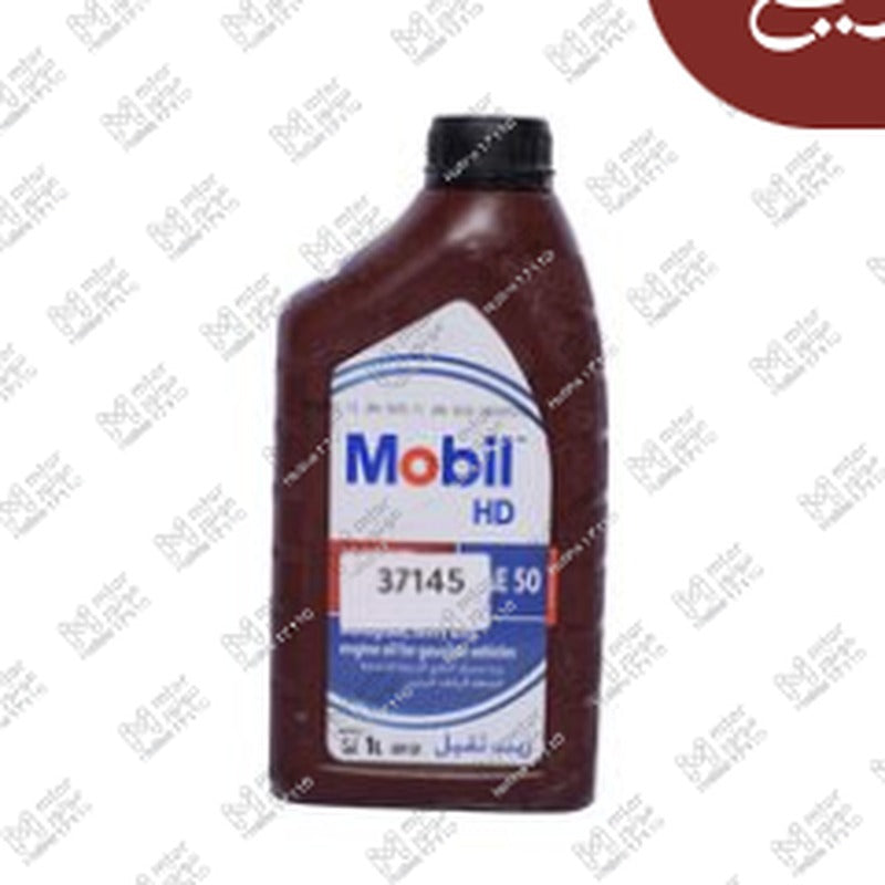 موبيل اتش دي زيت تقيل 1 لتر SAE 50 API SF