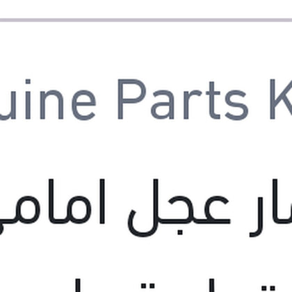مسمار عجل امامي فيرنا قطعة واحده