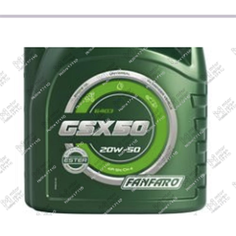 زيت موتور GSX50 فانفارو 4 لتر 5000 كم API SN/CH4  20W50
