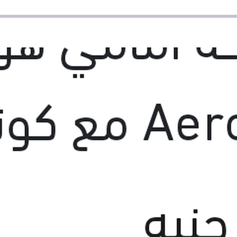 مساحة امامي هوك AeroEco مع كونيكتور مقاس 22