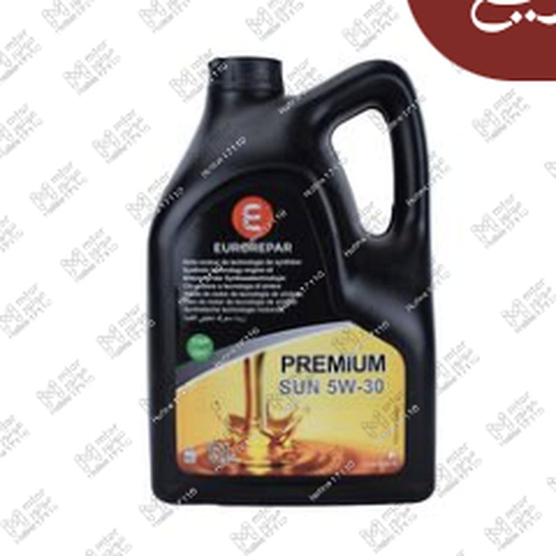 يوروبار زيت ماتور 5 لتر 5W30 ACRA C2,C3 سيارات بيجوه و ستروين و اوبل (اصلي منصور)