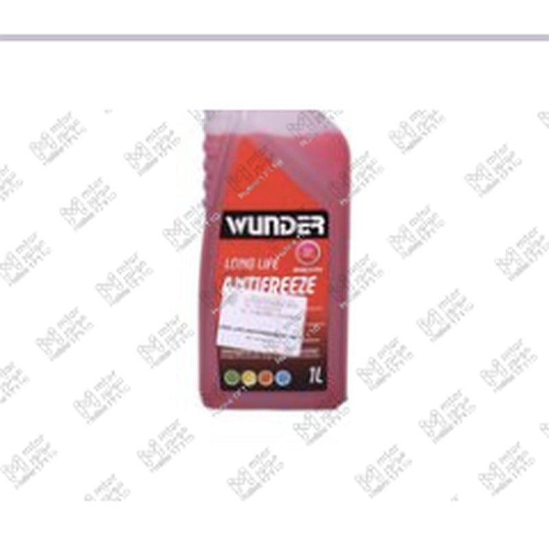 وندر مياه تبريد 1 لتر حمراء تركيز 50% Long Life Antifreeze -37