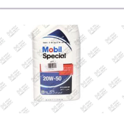 موبيل سبشيال ابيض 3000 كم 1 لتر 20W50 API SG