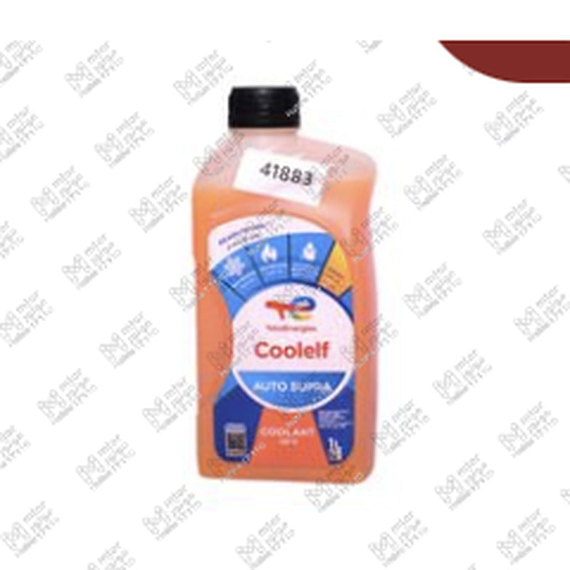 مياه تبريد حمراء توتال كول الف اوتو سوبر 1 لتر -26C تركيز 40%