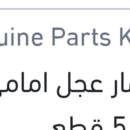 مسمار عجل امامي فيرنا 5 قطع