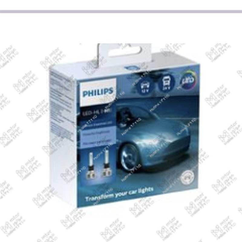 طقم 2 لمبة H1 19W ليد 6500K