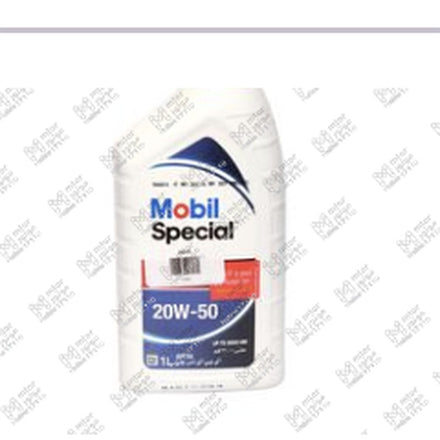 
موبيل سبشيال ابيض 3000 كم 1 لتر 20W50 API SG
