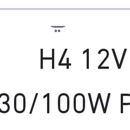 
لمبه H4 12V 130/100W P43T