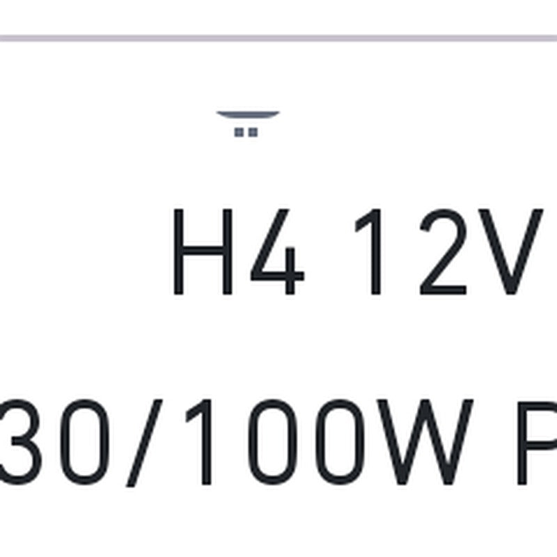لمبه H4 12V 130/100W P43T