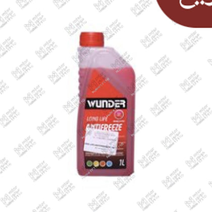 وندر مياه تبريد 1 لتر حمراء تركيز 50% Long Life Antifreeze -37