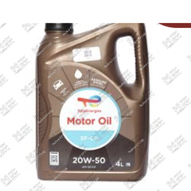 توتال موتور اويل 4 لتر 3000 كم 20W50 API SF/CF MOTOR OIL