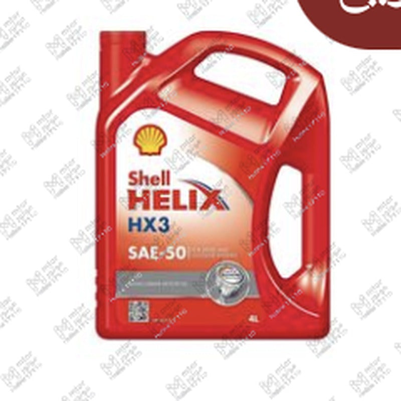 شل احمر تقيل احادي 3000 كم 4 لتر SAE50 API SL/CF