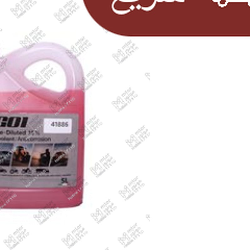مياه تبريد احمر 5 لتر 10%