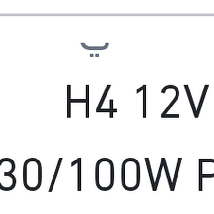 
لمبه H4 12V 130/100W P43T
