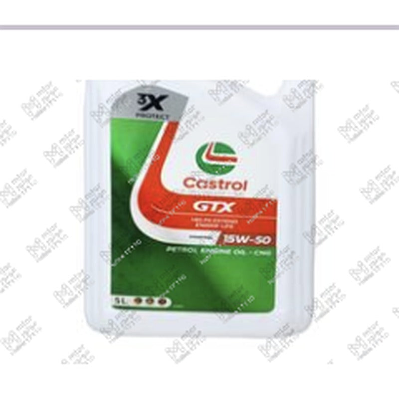 كاسترول جي تي اكس 5 لتر 5000 كيلو 15W50 API SN/CF
