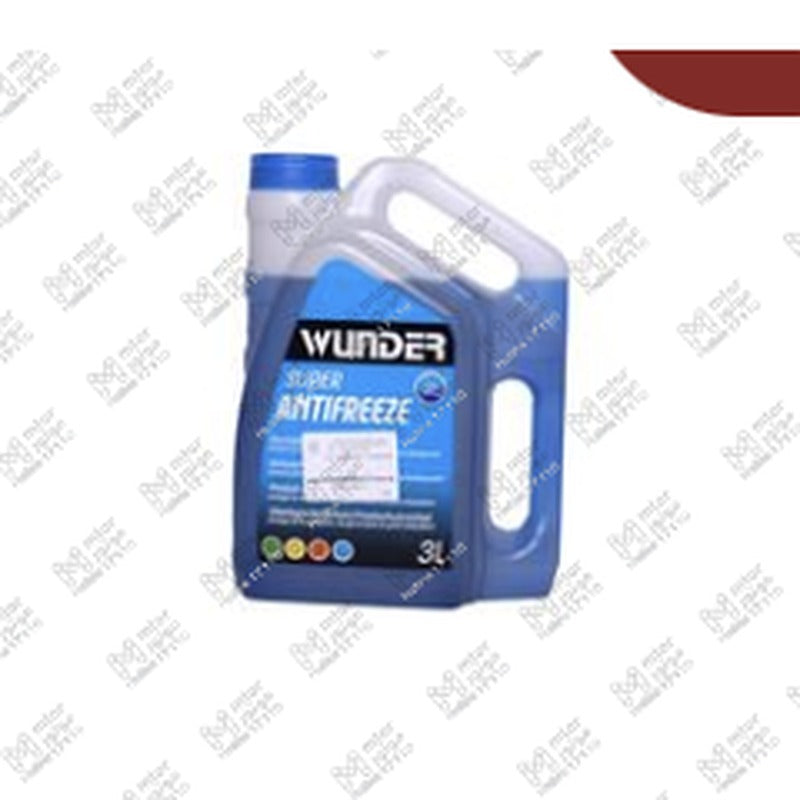 وندر مياه تبريد 3 لتر زرقاء Super Antifreeze -37