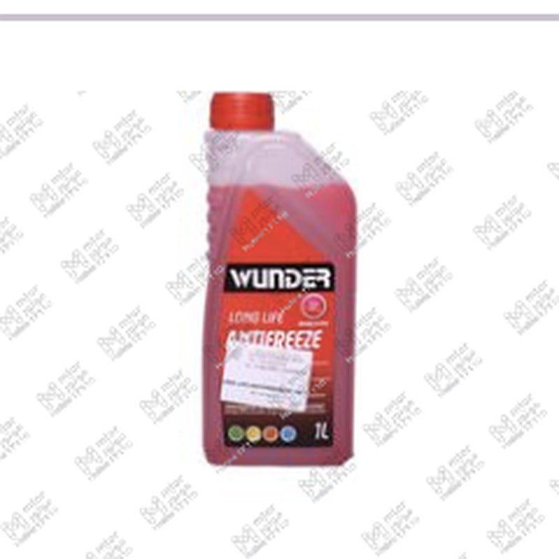 وندر مياه تبريد 1 لتر حمراء تركيز 50% Long Life Antifreeze -37