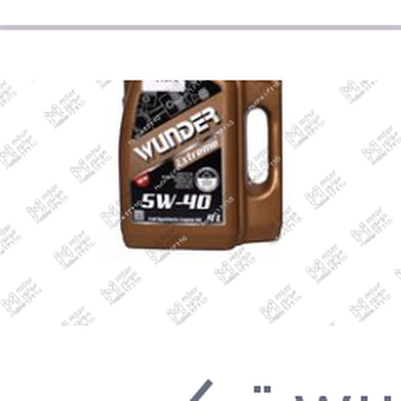 وندر زيت موتور اكستريم 4 لتر 10000 كم 5W40 API SL/CF