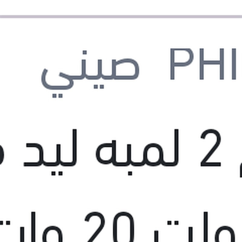 طقم 2 لمبه ليد فوج 12 فولت 20 وات PGJ19-1