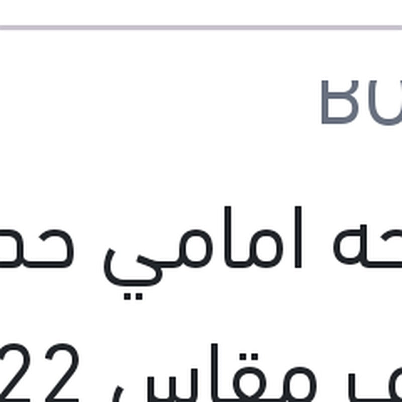 مساحه امامي حديد خطاف مقاس 22 ECO