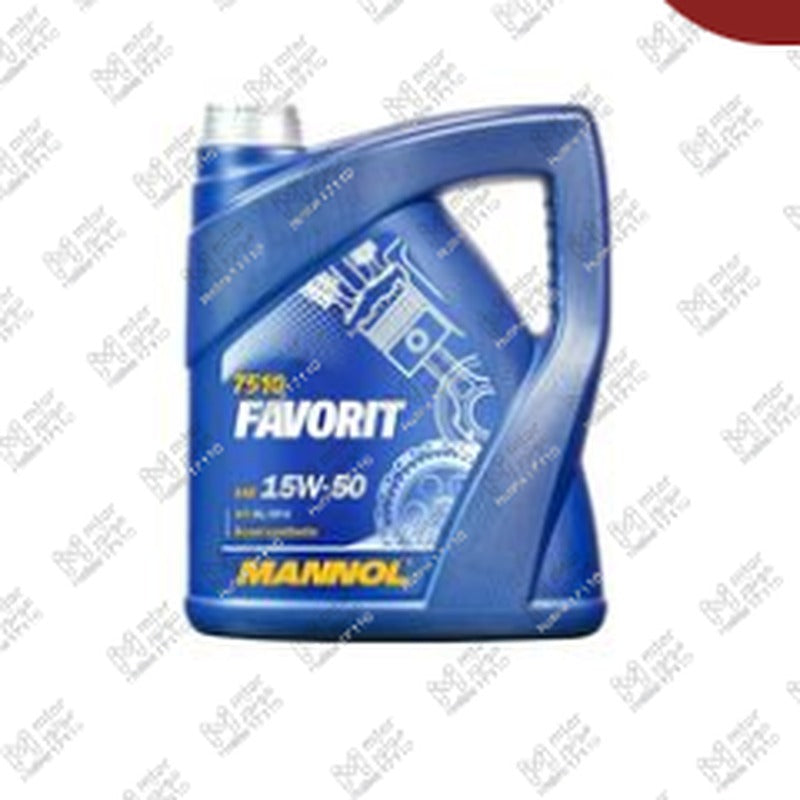 
مانول فيفوريت 7000 كم 4 لتر 15W50 API SL/CF-4