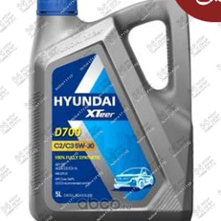 
هيونداي اكستير زيت موتور 10000 5 لتر 5W30 C2/C3 API SP D700