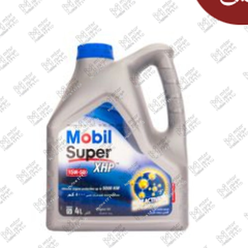 
موبيل سوبر 5000 كم 4 لتر 15W50 XHP API SN