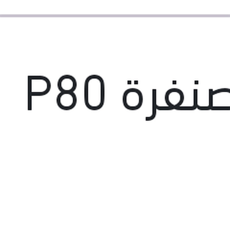 
فرخ صنفرة P80