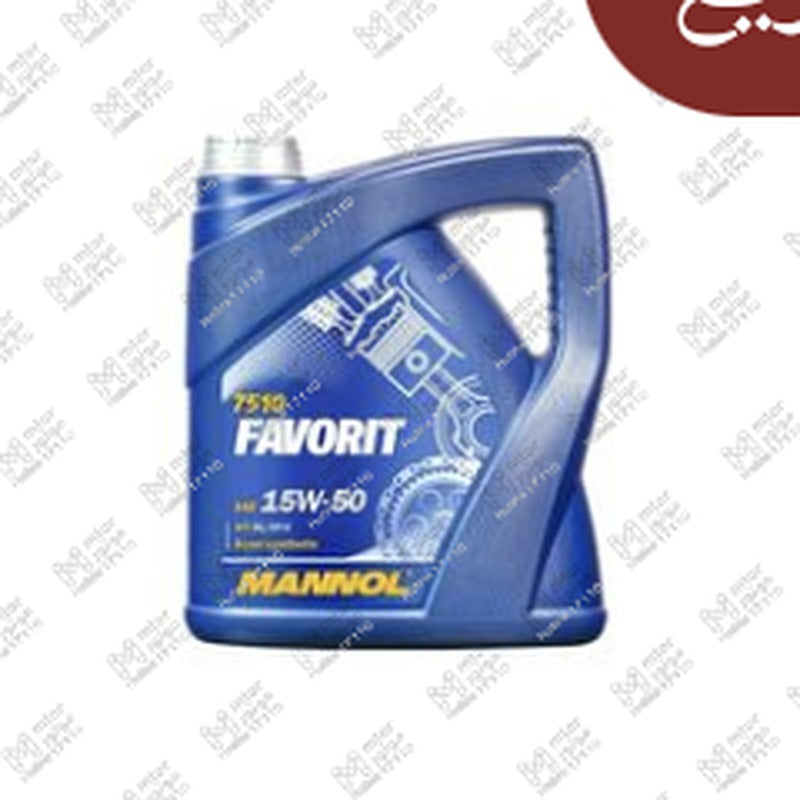 
مانول فيفوريت 7000 كم 4 لتر 15W50 API SL/CF-4