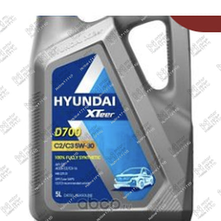 
هيونداي اكستير زيت موتور 10000 5 لتر 5W30 C2/C3 API SP D700