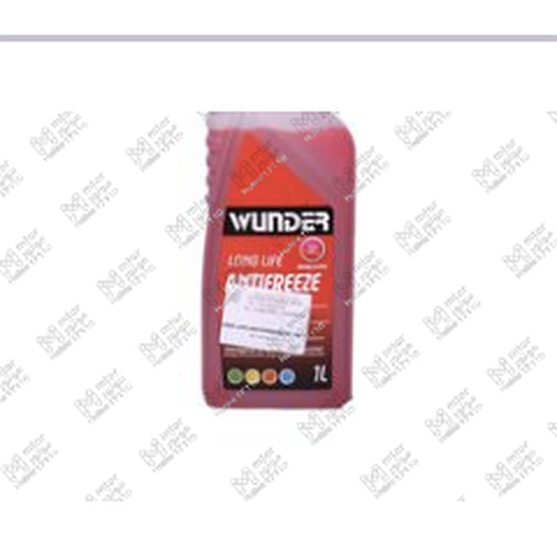 وندر مياه تبريد 1 لتر حمراء تركيز 50% Long Life Antifreeze -37