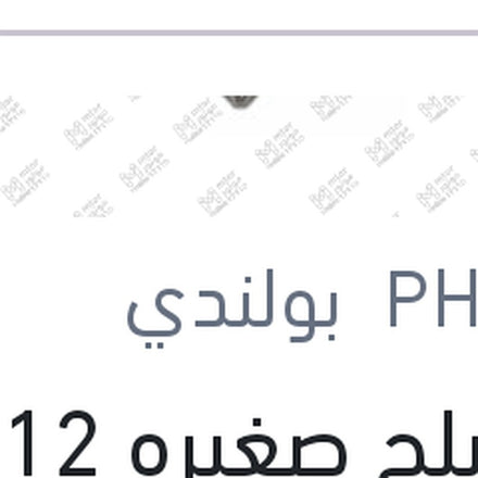 
لمبه بلح صغيره 12 فولت 5 وات 5V8,5