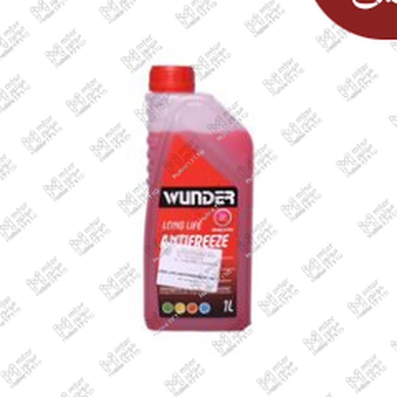 
وندر مياه تبريد 1 لتر حمراء تركيز 50% Long Life Antifreeze -37