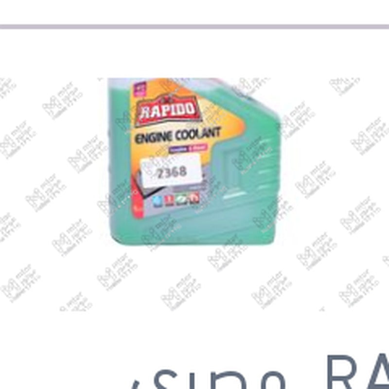 
مياه تبريد خضراء رابيدو 1 لتر تركيز 5%