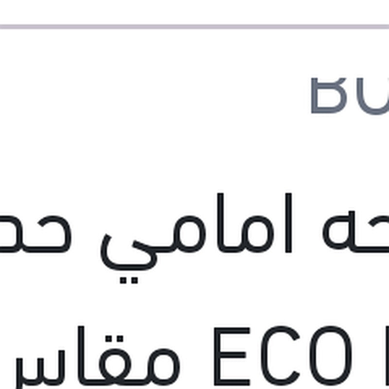 [UN-ALL-000-ALL-WPR-0049] مساحه امامي حديد ECO New مقاس 20