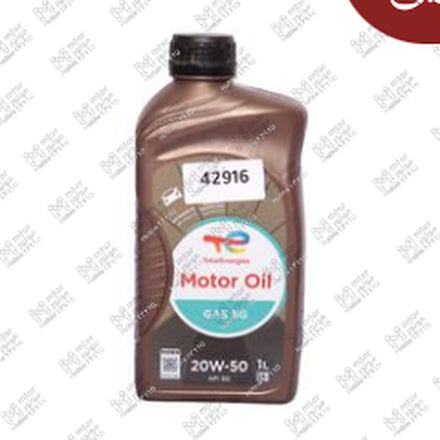 
توتال موتور اويل غاز 3000 كم 1 لتر 20W50 API SG