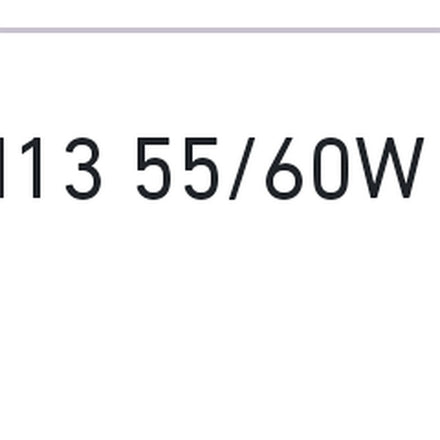 
لمبه H13 55/60W 12V