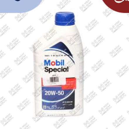 
موبيل سبشيال ابيض 3000 كم 1 لتر 20W50 API SG
